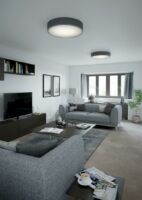 Slate Grey Contemporary Living Room 5k Large