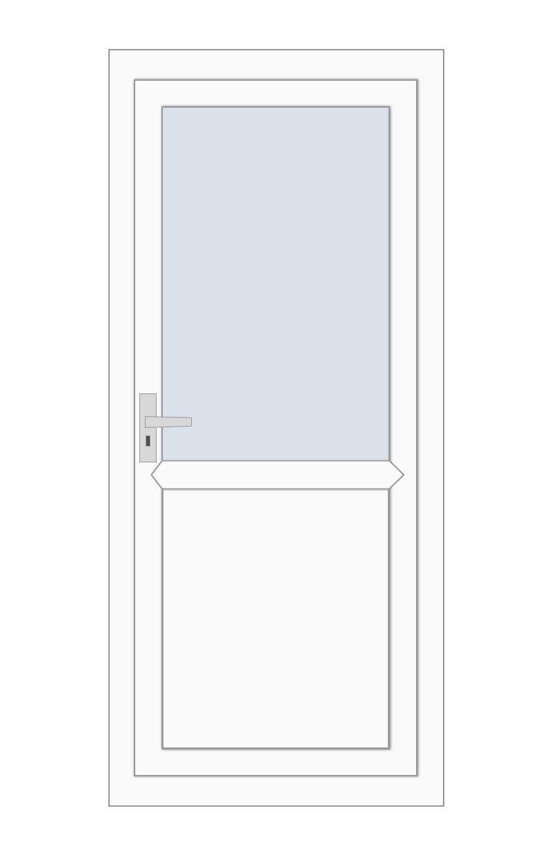 Half Panel Door